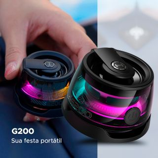 Caixa de som portátil Magnética EDIFIER G200 HECATE - Preta