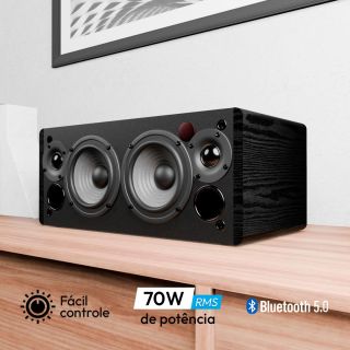Caixa de som Bluetooth 70W RMS EDIFIER D12