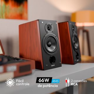 Monitor de Áudio EDIFIER R1700BT 66W RMS Bluetooth 5.1 e RCA