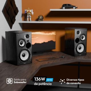 Monitor de Áudio R2750DB Bluetooth 136W RMS EDIFIER