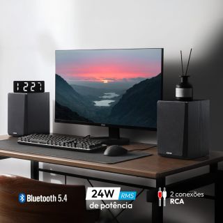 Monitor de Áudio 24W RMS Bluetooth Bivolt R990BT EDIFIER