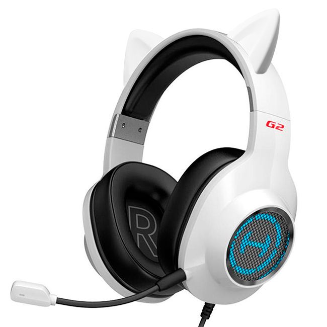 Orelha de Gato BRANCA para G2II e W800BT (par)