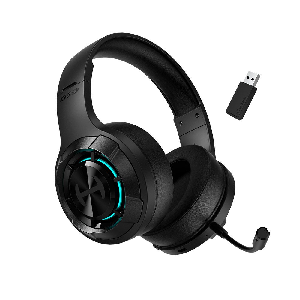 Headset gamer sem fio 2.4GHz EDIFIER G30S HECATE - Preto