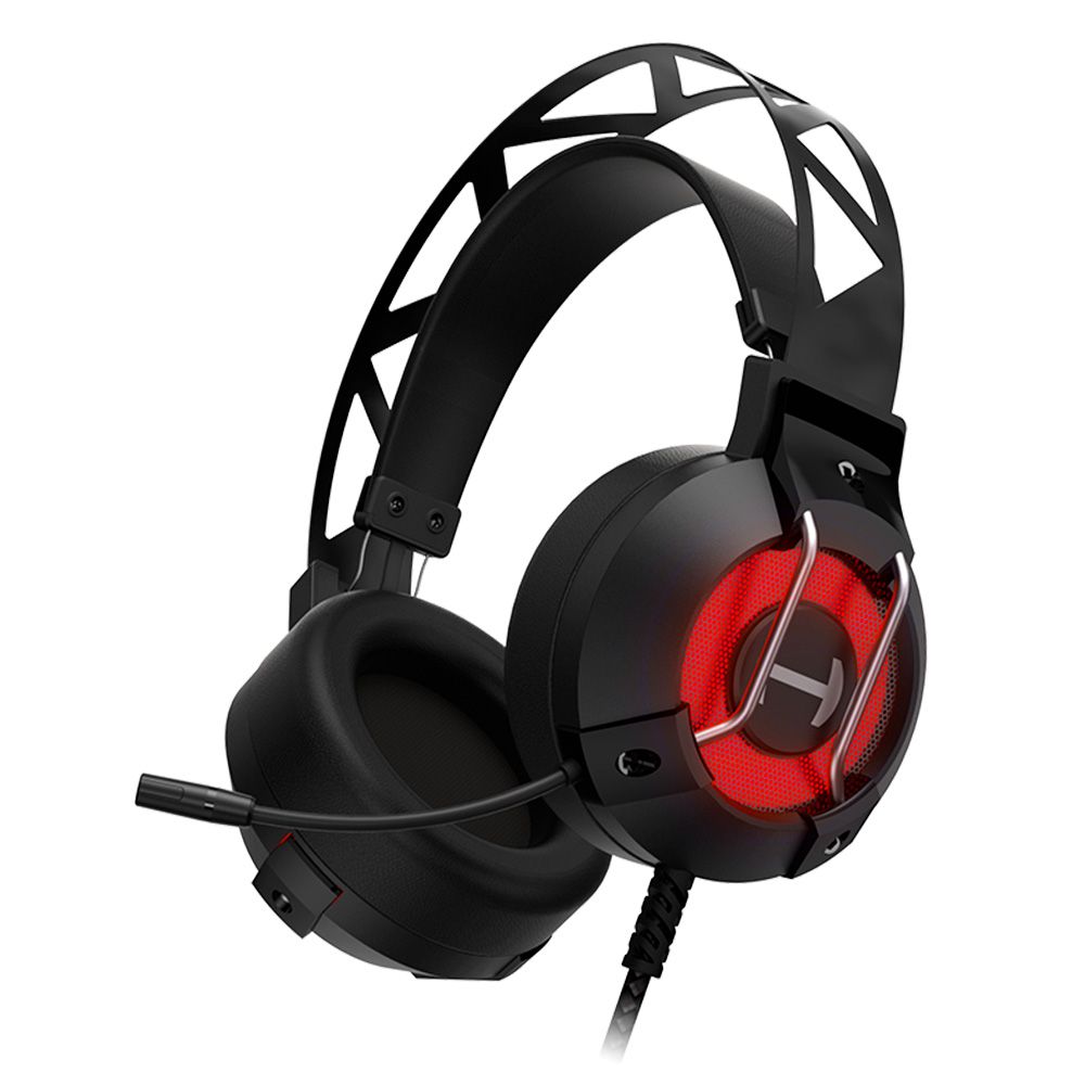 Headset Gamer USB com placa de som e áudio virtual 7.1 EDIFIER G30TE