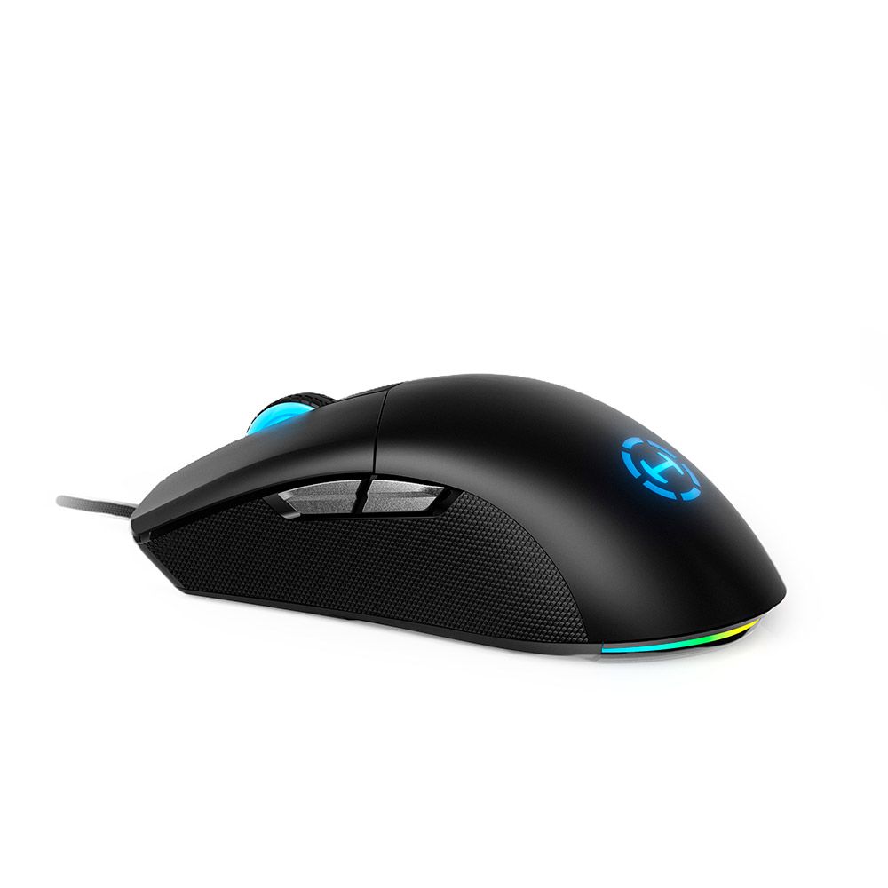 Mouse Gamer 16.000 DPI com botões laterais e RGB HECATE G4M - Preto