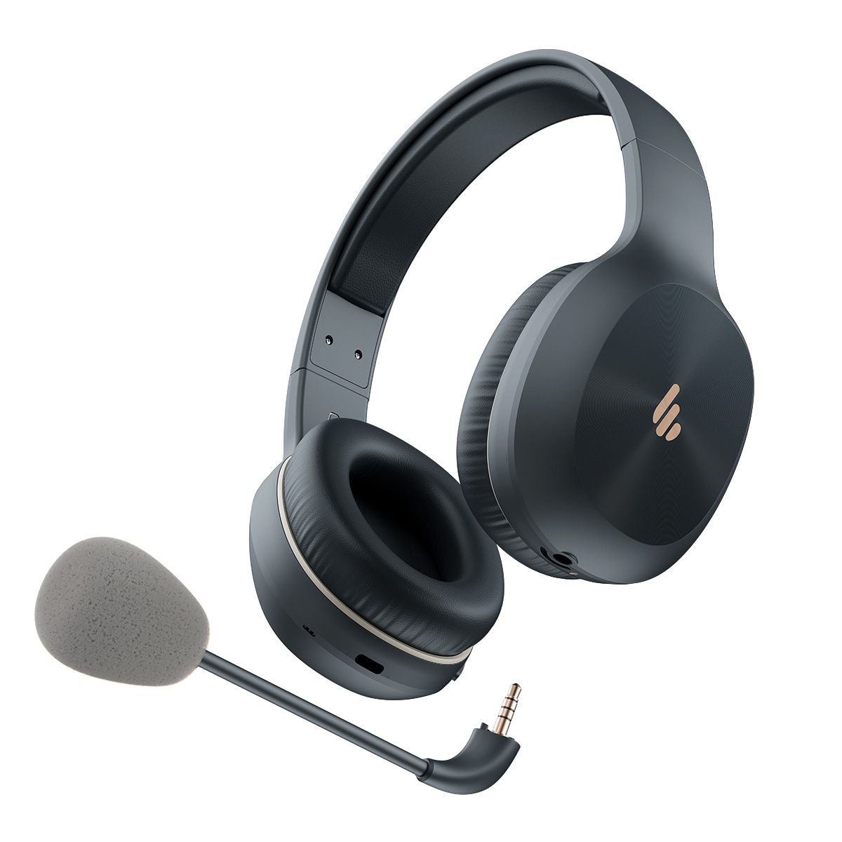 Headset Comunicador com Bluetooth e Microfone EDIFIER K750W Cinza