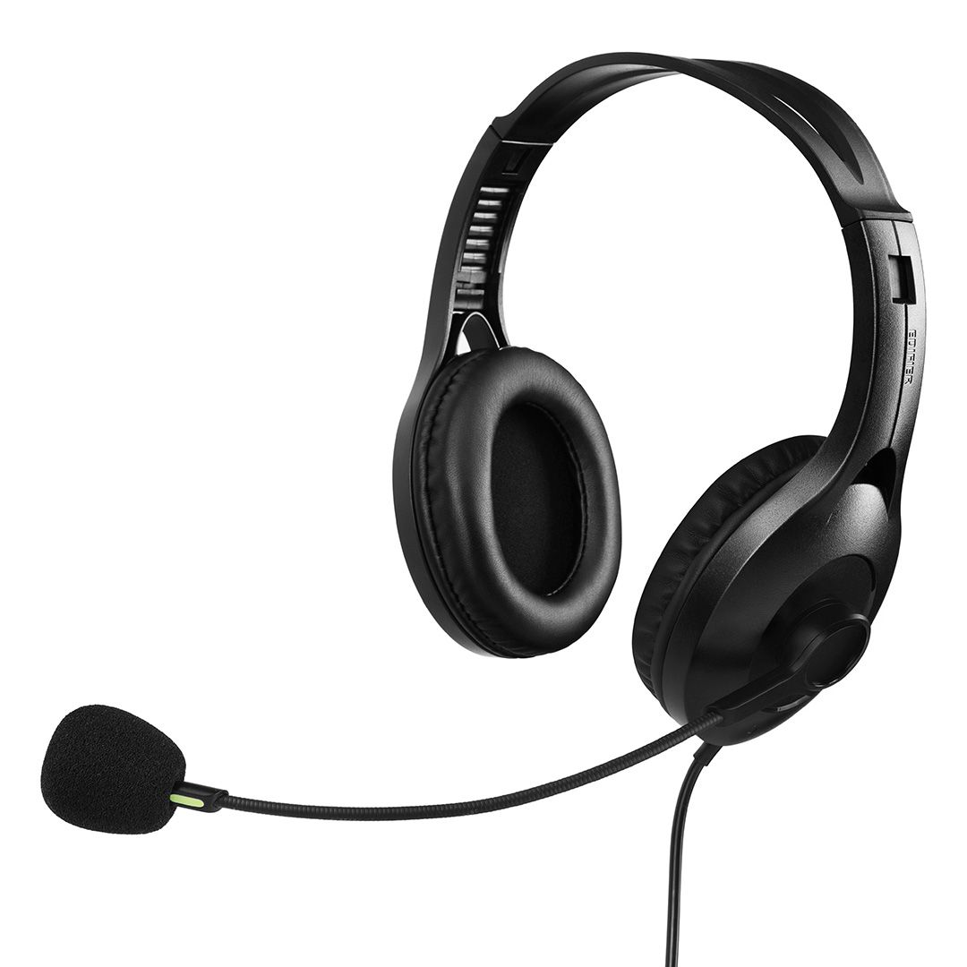 Headset Comunicador USB Profissional Placa de Som e Áudio Digital EDIFIER K810