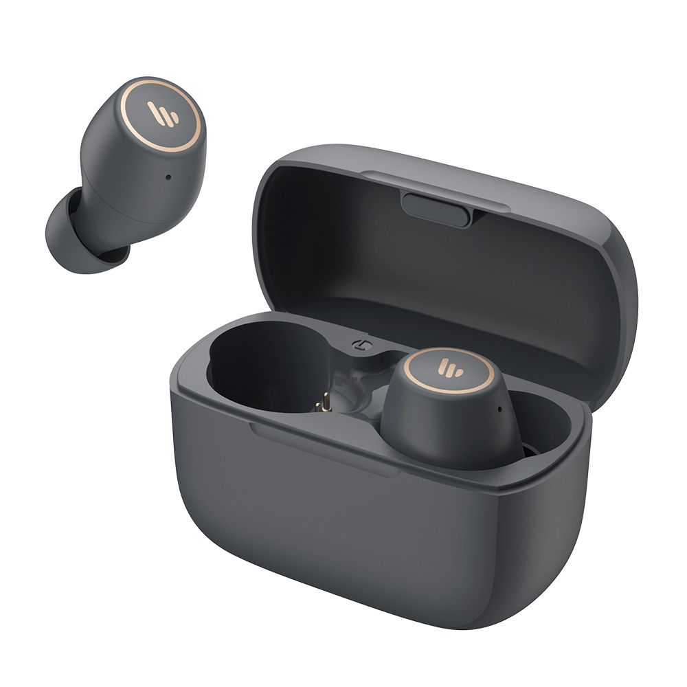 Fone TWS1 PRO aptX e cVc Bluetooth 5.2 In-Ear EDIFIER - Dark Gray