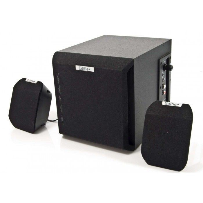 Caixa de Som 2.1 para PC X100B Bivolt 15W RMS EDIFIER - Preta Recondicionado SELO B