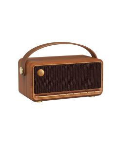 Caixa de som portátil Bluetooth 40W RMS - Recondicionado - EDIFIER MP330 - Madeira -Selo B