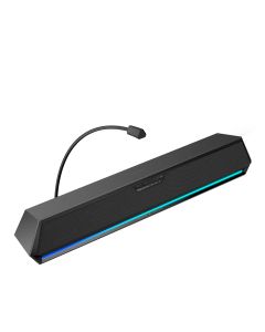 Soundbar gamer com LED 5W RMS Bluetooth 5.3 G1500 BAR EDIFIER - Preto