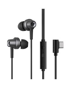 Fone intra com microfone cabo USB-C EDIFIER GM260 Plus - Preto