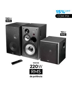 Monitor de Áudio EDIFIER R2850DB + Subwoofer T5-V2
