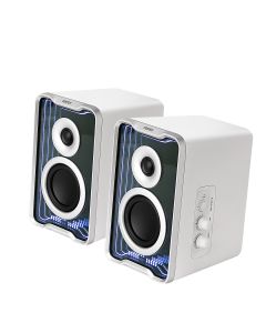 Caixa de Som EDIFIER QR30 30W RMS -RECONDICIONADA - Selo B - Branca