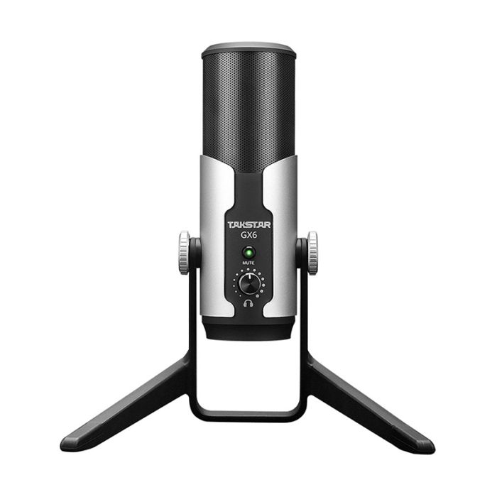 TAKSTAR GX6 USBコンデンサーマイク 4指向性 高音質 配信・録音向