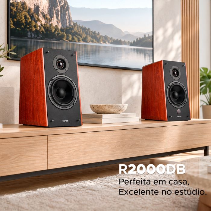 R2000DB EDIFIER - Monitor de áudio com DSP digital 120W RMS