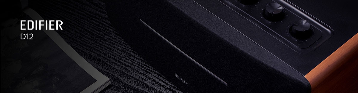 Caixa de som Bluetooth portátil EDIFIER D12