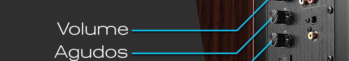 monitor de audio regulavel