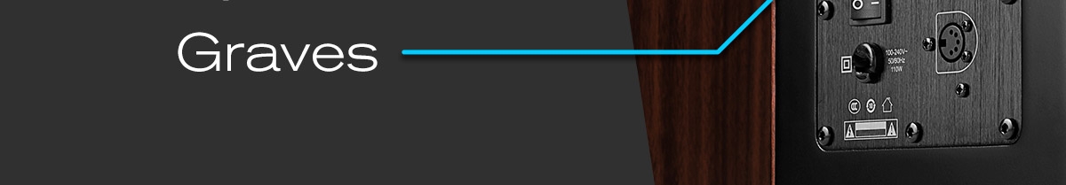 caixa de som controles integrados