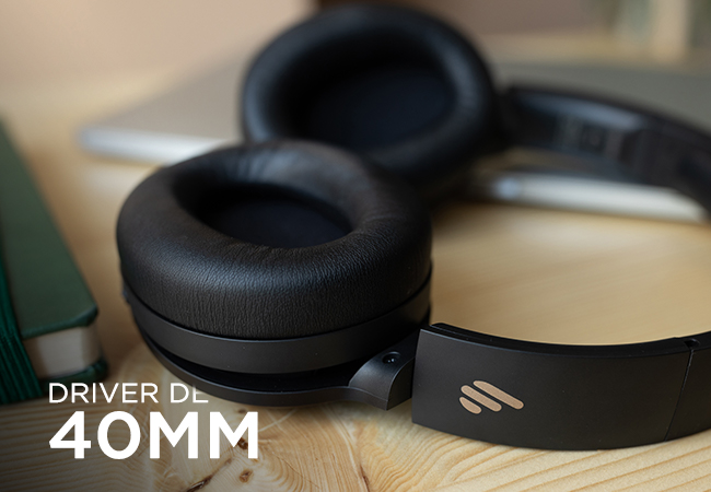 Headphone com driver dinâmico