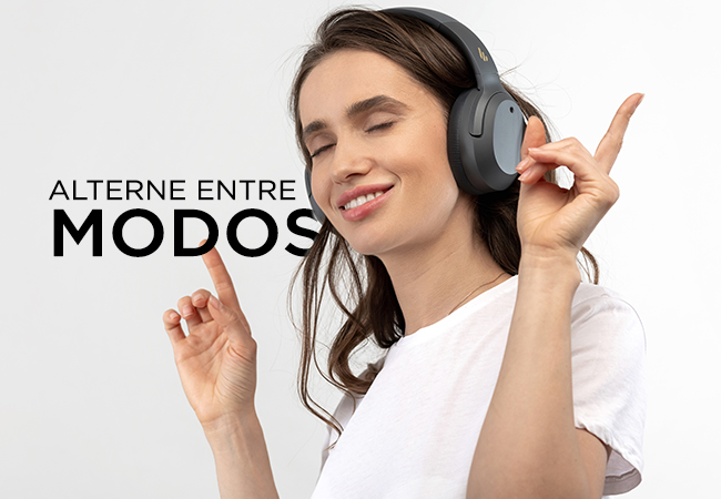 Fácil alternância de modos