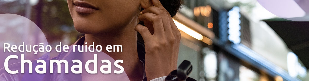 fone com redução de ruido