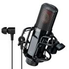  Microfone para gravação Takstar PC-K850 + Fone P205