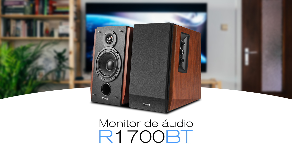 Monitor de áudio R1700BT