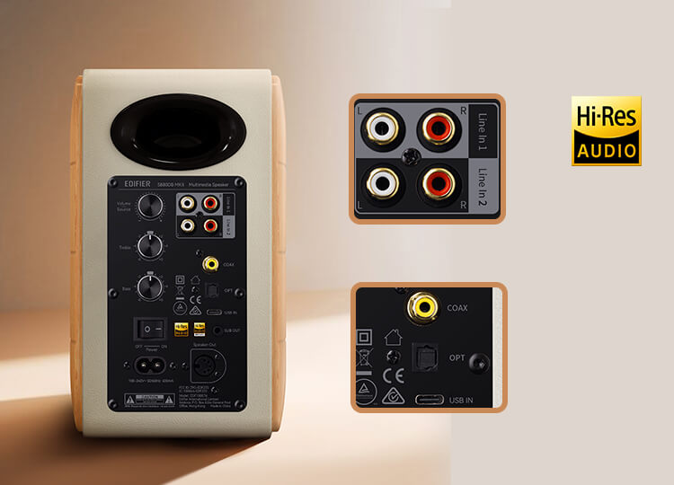 Monitor de Áudio Bluetooth S880DB MKII EDIFIER 88W RMS